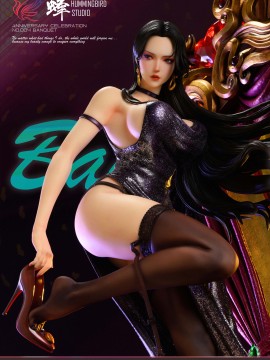 Hummingbird Studio Anniversary 004 One Piece Boa Hancock Banquet Hot Sexy 1/4 Statue Deluxe Version